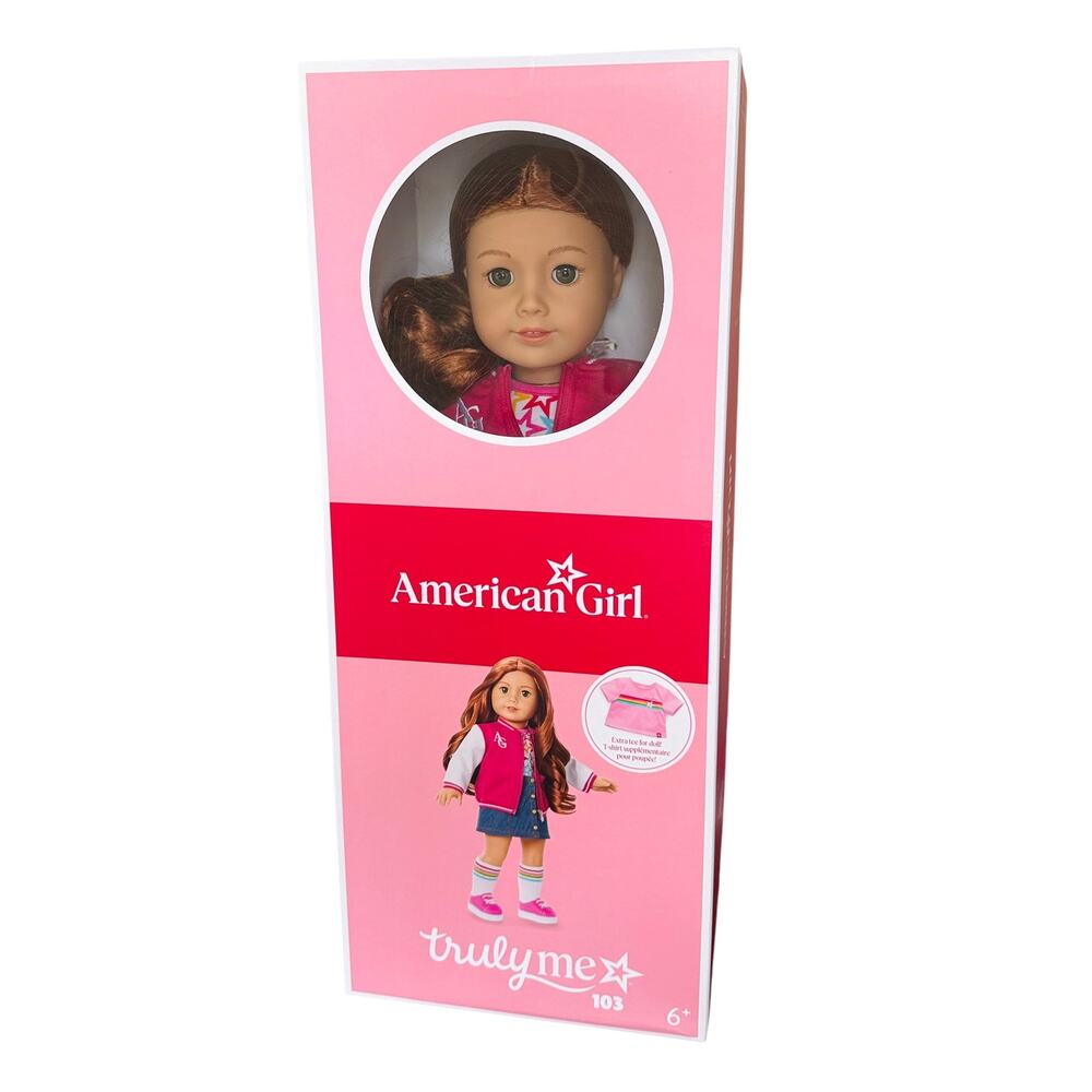 American Girl Doll Truly Me #103 with Wavy Red Hair NIB